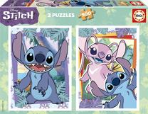 Пазл Educa Stitch, 34 см x 48 см, 1000 шт., многоцветный