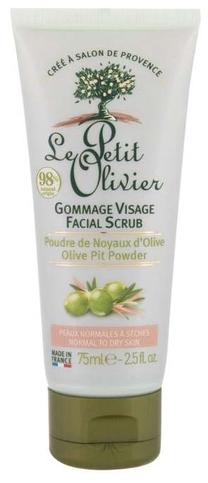 Sejas skrubis Le Petit Olivier Olive Pit Powder, 75 ml