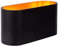 Valgusti seinale Lucide Xera 23254/01/30, G9, 1 x 42 W, must v. / must v.
