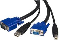 Провод StarTech 2-in-1 KVM SVUSB2N1_6 USB, VGA, 1.8 м
