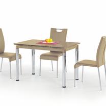 Stalas išskleidžiamas L31, šviesiai ruda sp., 110 - 170 cm x 74 cm x 76 cm
