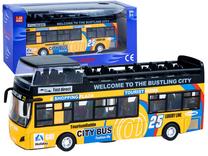 Žaislinis autobusas Die Cast City Buss, geltona sp.