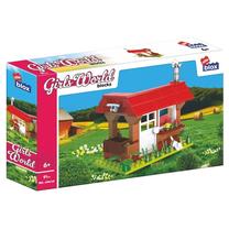 Konstruktorius AlleBlox Girls World House PL57-547908, 91 vnt., įvairių spalvų