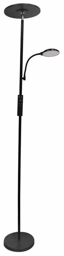 Põrandalamp CristalRecord Vinet 06-351-36-180, 36 W, LED, valge v.