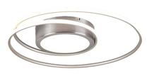 Valgusti lagi Trio Yava 672310207, LED, 2700 - 6500 °K, 1 x 56 W, valge v. / nikkel v., 60 x 60 cm