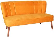 Sofa Hanah Home Moon River 2-Seat, oranžinė sp., 140 x 71 cm x 78 cm