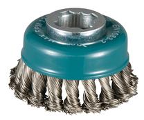 Vielinis diskinis šepetys Makita X-LOCK, 80 mm