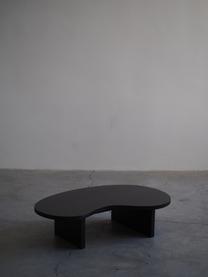 Kavos staliukas Kalune Design Fasülye, juoda sp., 120 cm x 70 cm x 30 cm