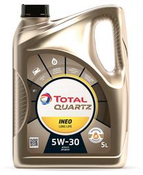 Variklių alyva Total Quartz Ineo Long Life 5W - 30, sintetinis, 5 l