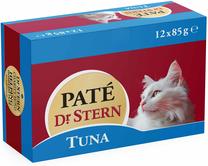 Mitrā kaķu barība Dr.Stern Pate, tunzivis, 0.085 kg, 12 gab.