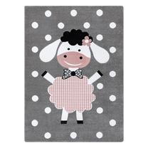 Ковер комнатные Hakano Tinies Dolly, белый цв./серый цв./розовый цв., 170 см x 120 см