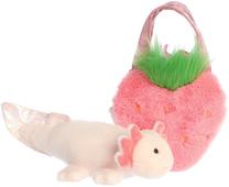 Pliušinis žaislas Aurora Fancy Pals Axolotl, rožinė sp./smėlio sp.