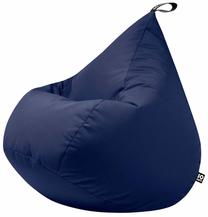 Sėdmaišis SoSoft Drop M Glow, tamsiai mėlyna sp., 100 l
