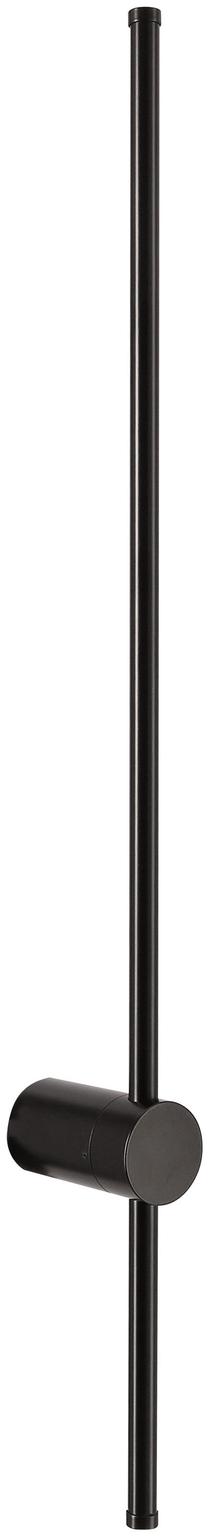 Lampa sienas Candellux Lighting Arian 21-43962, LED, 4000 °K, 1 x 13 W, melna krās. / melna krās.
