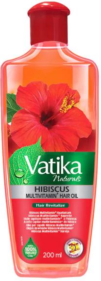 Matu eļļa Dabur Vatika Naturals Hibiscus Multivitamin Revitalize, 200 ml