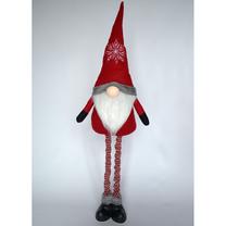 Kalėdinė dekoracija, "Elfas" Saska Garden Elf Gigant GS250590, 20 cm, balta sp./raudona sp.
