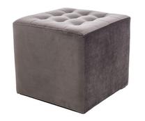 Pufas Modern Lori, pilka sp., 39 cm x 39 cm x 34 cm