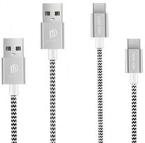 Laidas Dux Ducis, USB Type C/USB, pilka sp.