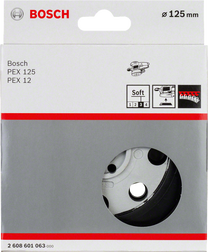 Gumijas slīpšķīvis Bosch 2608601063