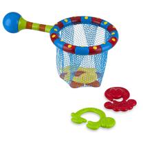 Набор игрушек для купания Nuby, синий цв./красный цв./зеленый цв.