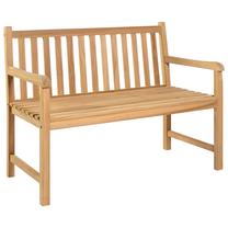 Āra sols VLX Solid Teak Wood, koka krās., 60 cm x 114 cm x 90 cm