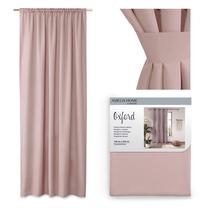 Ночная штора Restilo Oxford Pleat, розовый цв., 140 см x 250 см
