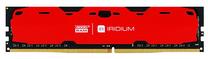 Operatyvioji atmintis (RAM) Goodram IRIDIUM Red IR-R2400D464L15S/4G, DDR4, 4 GB, 2400 MHz