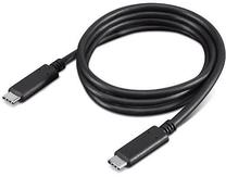 Vads Lenovo USB-C Cable USB-C, USB-C, 1 m, melna krās.