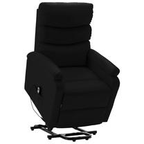 Atlošiamas krėslas VLX Stand-up Recliner, juoda sp., 74 cm x 90.5 cm x 100 cm
