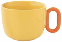 Puodelis Easy Life Creative, geltona sp., 0.4 l