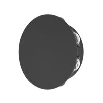 Sieninis lauko šviestuvas Italux Macba, 8W, LED, IP54, juoda sp., 16 cm x 5.5 cm