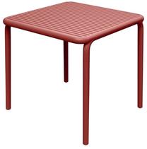 Lauko stalas Ferne Brene, raudona sp., 79.5 cm x 79.5 cm x 75.5 cm