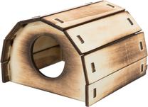 Dzīvnieku māja grauzējiem Trixie Mikkel, 13 cm x 13 cm x 9 cm, brūna krās.