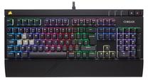 Laidinė žaidimų klaviatūra Corsair Strafe STRAFE Cherry MX Silent, EN, juoda sp.
