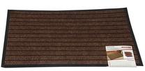 Придверный коврик Ricco Graphite Wood, коричневый цв., 75 см x 40 см