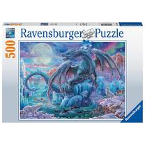 Dėlionė Ravensburger Mystical Dragon 148394, 36 cm x 49 cm, 500 vnt., įvairių spalvų