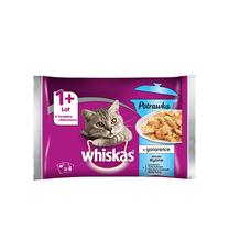 Mitrā kaķu barība Whiskas Casserole Fish Selection In Jelly, zivs, 0.085 kg, 4 gab.