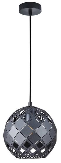 Valgusti rippuv Italux Paulela PND-34221-1S-BK, E27, 1 x 40 W, must v. / must v.