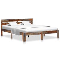 Lova dvigulė VLX Solid Sheesham Wood 288411, 140 x 200 cm, ruda sp., be čiužinio