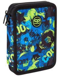 Penālis CoolPack Jumper XL Football, 20 cm x 14 cm, zila krās./zaļa krās.
