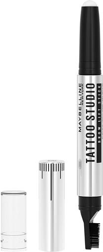 Uzacu zīmulis Maybelline Tattoo Studio, 10 g, black brown krās. 00 clear