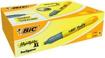 Tekstimarker Bic, kollane v., 10 tk