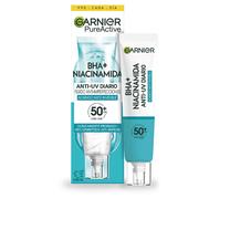Veido fluidas Garnier Pure Active BHA + Niacinamide Anti-blemish, 40 ml, 18+, SPF 50+