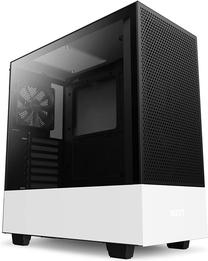 Kompiuterio korpusas NZXT H510 Flow, balta sp./juoda sp.
