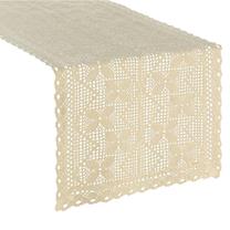 Stalo takelis stačiakampė Martha, smėlio, 40 x 180 cm
