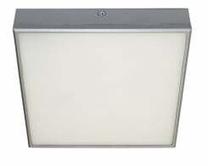 Valgusti lagi CristalRecord Prim 02-112-08-420, LED, 4200 °K, 1 x 8 W, valge v. / hõbe v., 11,8 x 11,8 cm