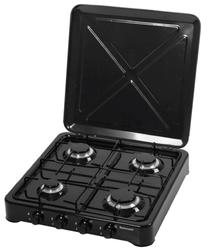 Mini viryklė dujinė Ravanson K-04TB, 6460 W, juoda sp.