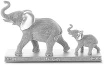 Dekoratyvinė figūrėlė Eldo Elephants, sidabro sp., 36 cm x 10 cm x 22 cm