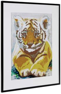 Deimantinė mozaika Craft Sensations Diamond Painting Tiger, įvairių spalvų