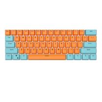 Klaviatūros dangtelis Royal Kludge OEM PBT Keycaps 104 pcs Qingcheng, mėlyna sp./oranžinė sp.